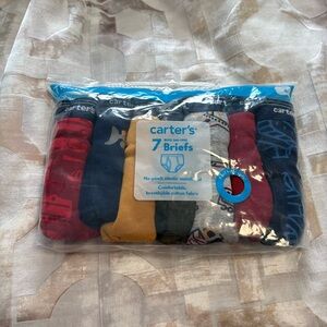 Carter's Boys' 7-Pack Briefs - Red, Blue, Yellow, Gray